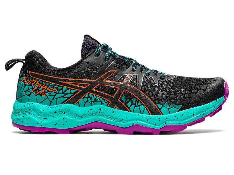 Dámské Trailové Boty Asics FUJITRABUCO Černé 75824LNXF